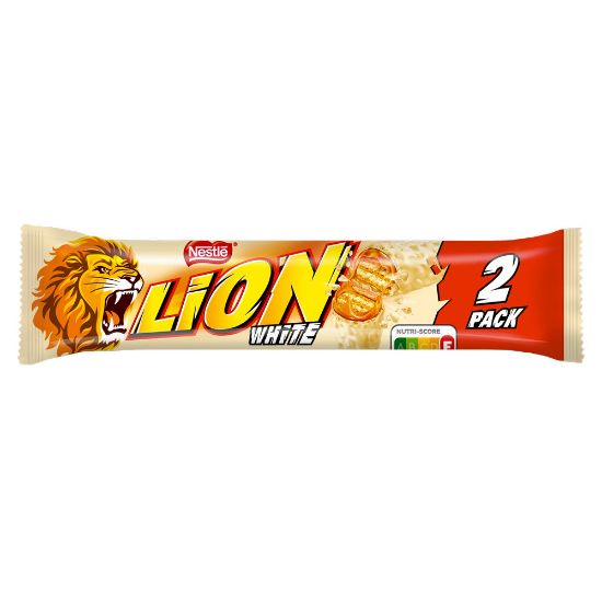 Pilt Lion šokolaadibatoon White 2-pakk, 60 g