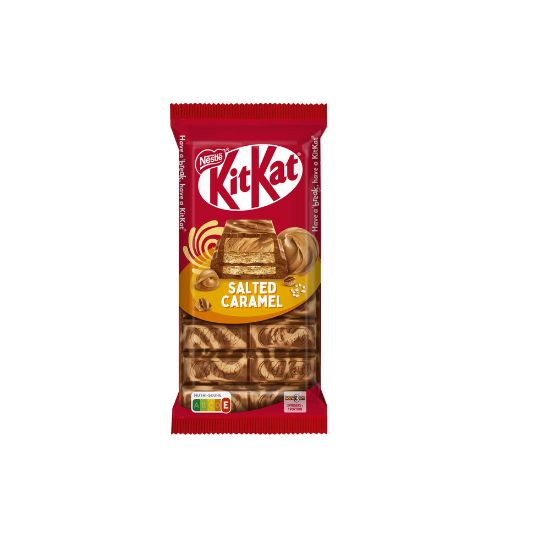 Pilt KitKat šokolaaditahvel, soolakaramelliga 99g