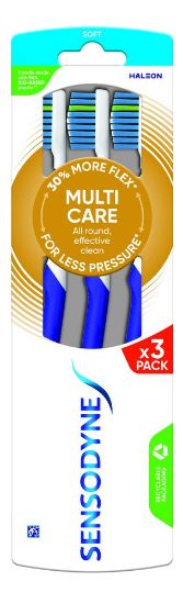 Pilt Sensodyne hambahari Multi Care Soft x 3 pack