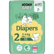 Pilt Moomin Baby mähkmed Nr2 3-6kg 52tk