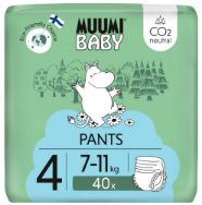 Pilt Muumi Baby püksmähkmed Nr4 7-11kg 40tk