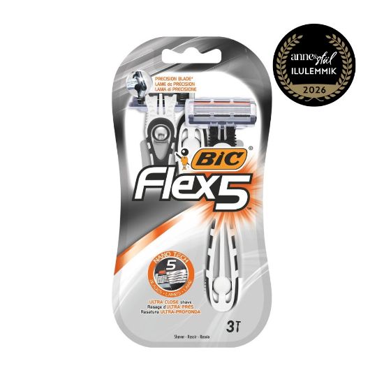 Pilt Bic raseerija Flex 5, 3tk