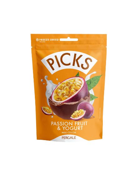 Pilt Pergale Picks külmkuivatatud granadilli glasuuris 90g