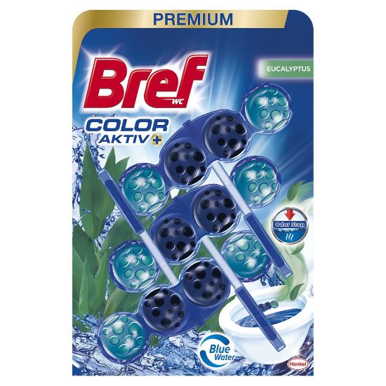 Pilt Bref WC värskendaja Blue Aktiv Eucalypt 3x50g